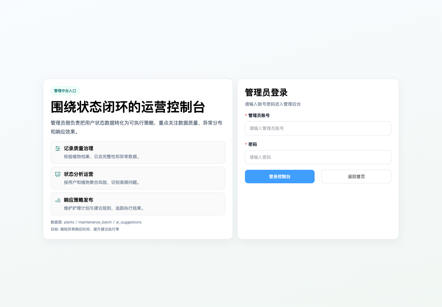 管理员登录